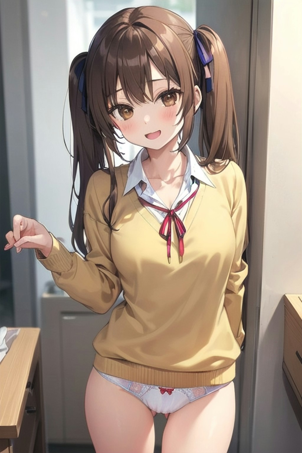 School twintails girl