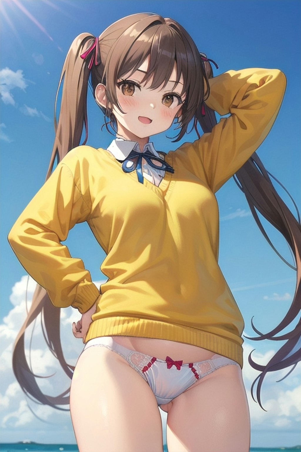 School twintails girl