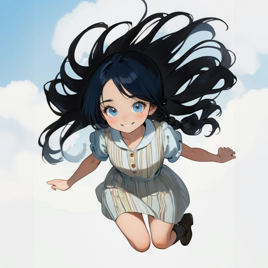 女の子は空だって飛べるんです