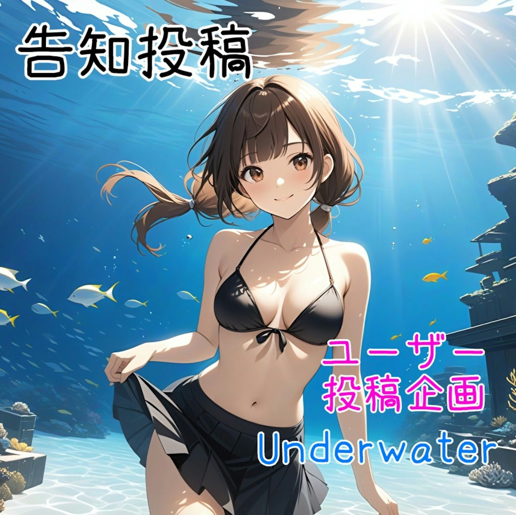 【告知】ユーザー投稿企画｢Underwater｣