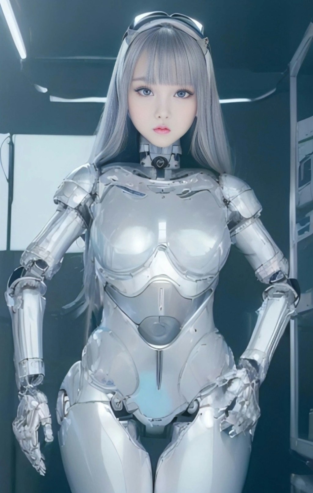 電脳アンドロイド少女