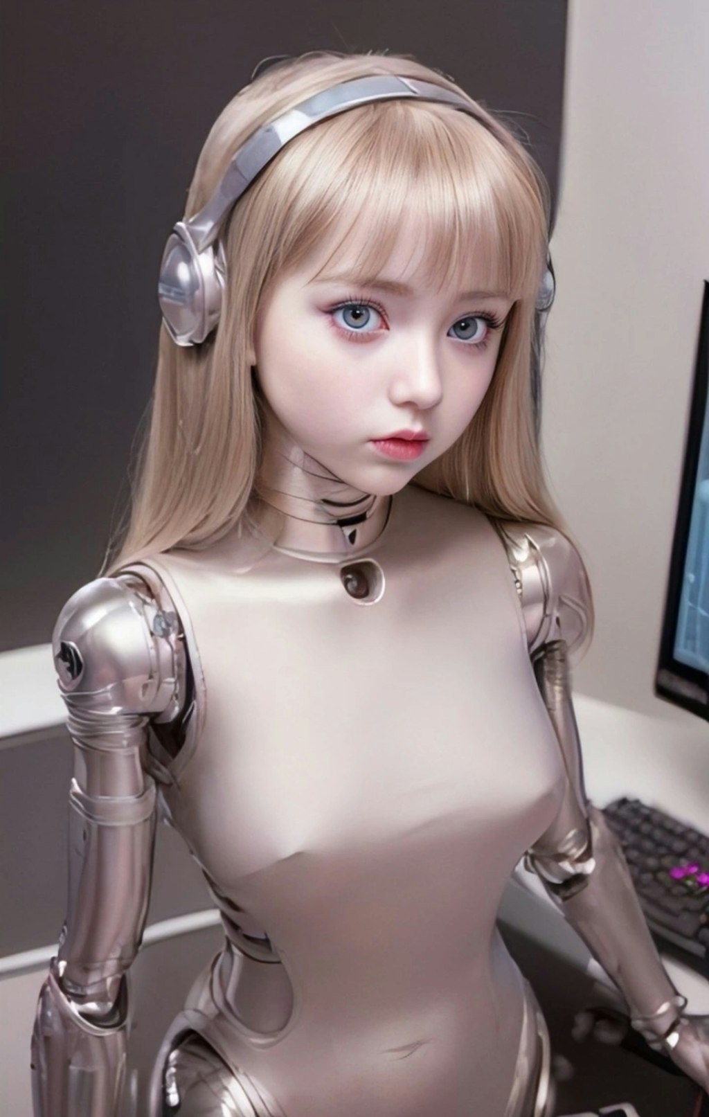 電脳アンドロイド少女