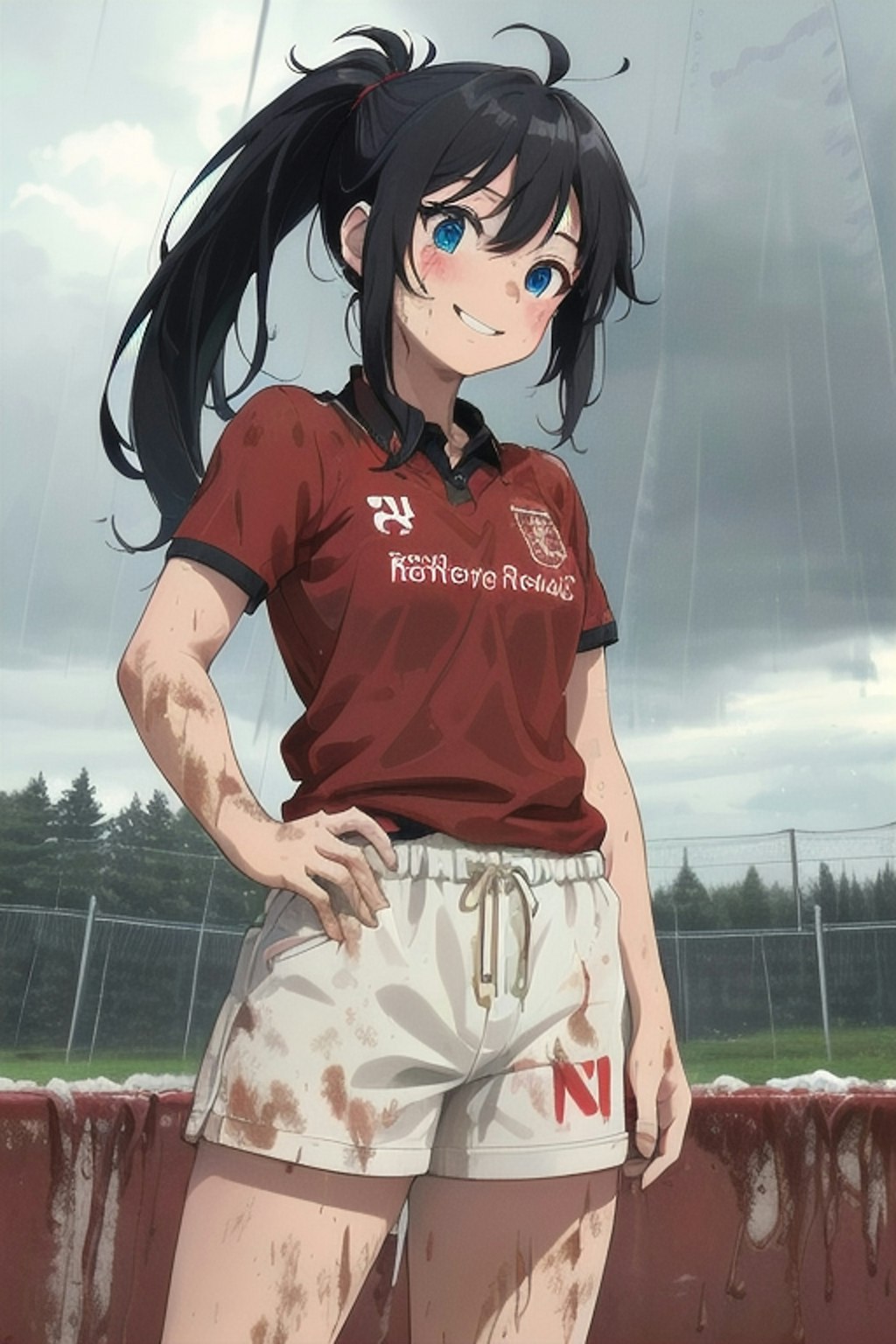 🏉泥まみれの女子ラグビー 71