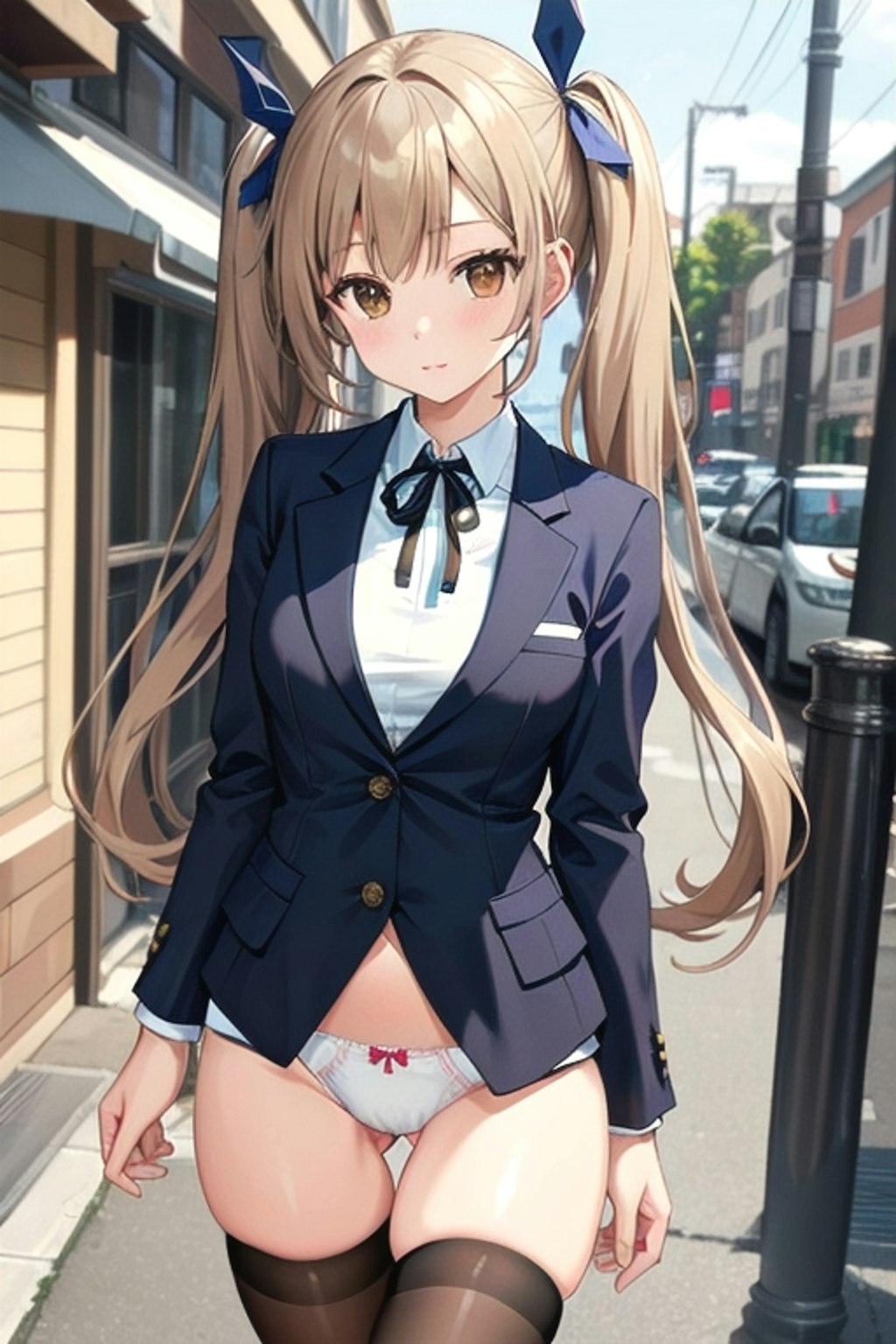 School twintails girl