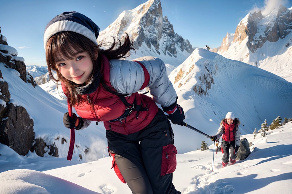 登山の冬