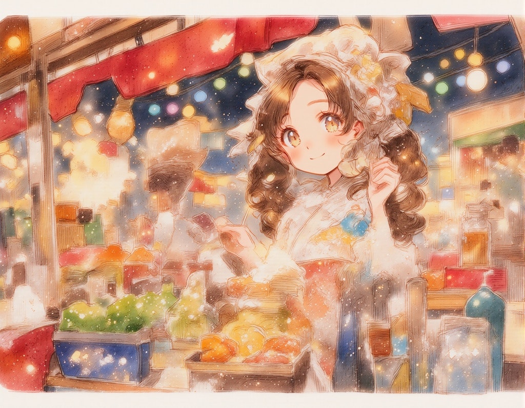 市場の売り子 3