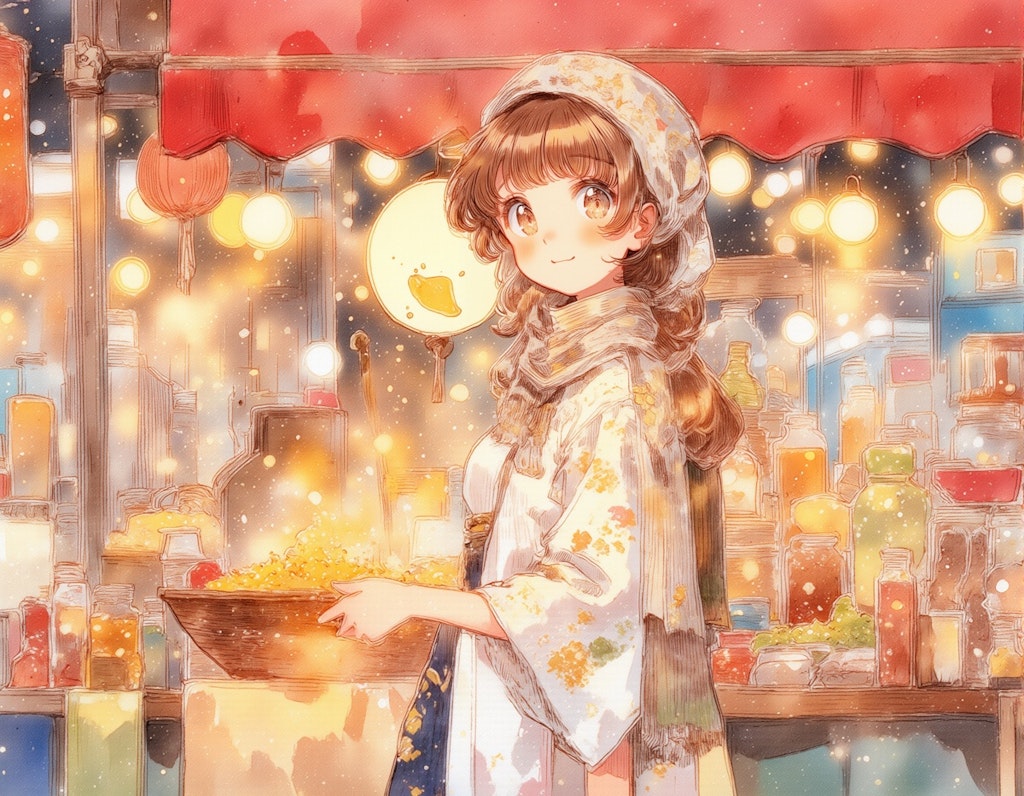 市場の売り子 3