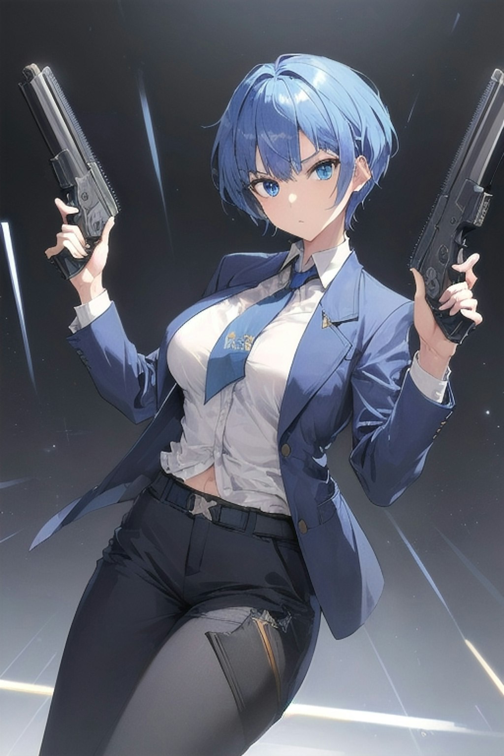 テスト2丁拳銃娘40