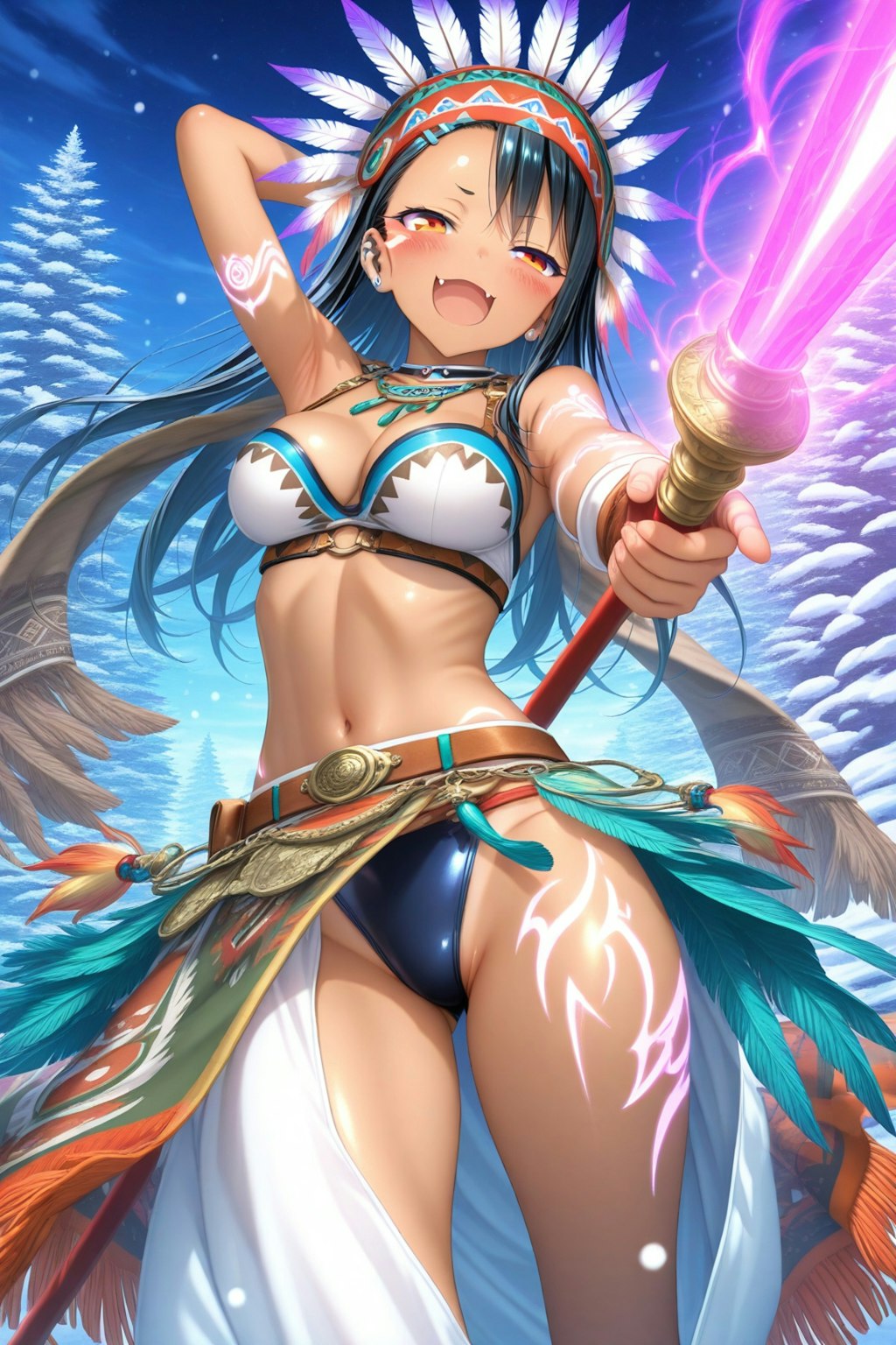 nagatoro-san native american outfit