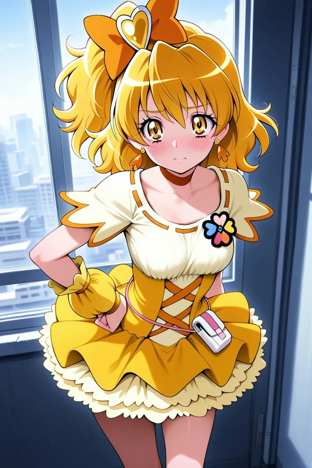 何みてるんですか？/// キュアパイン