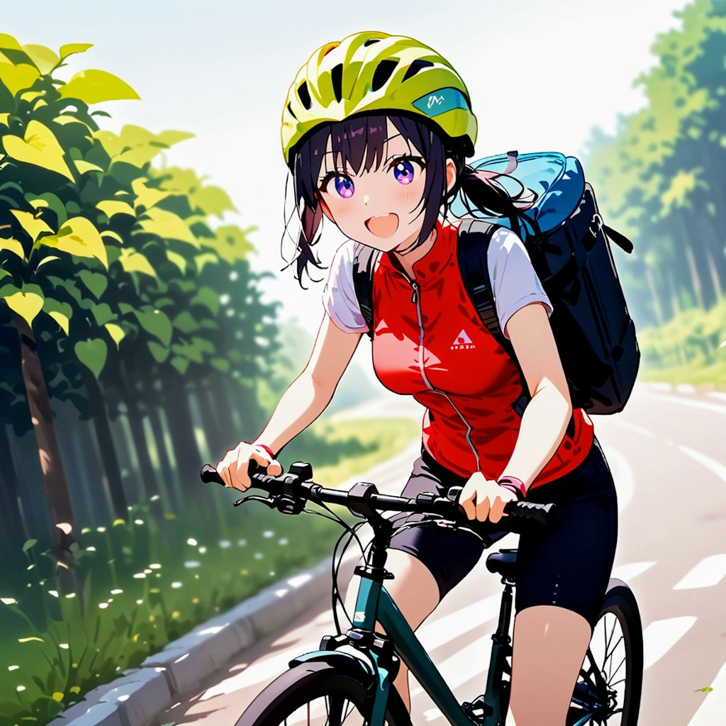 楽しいな❗ランドナー🚲️