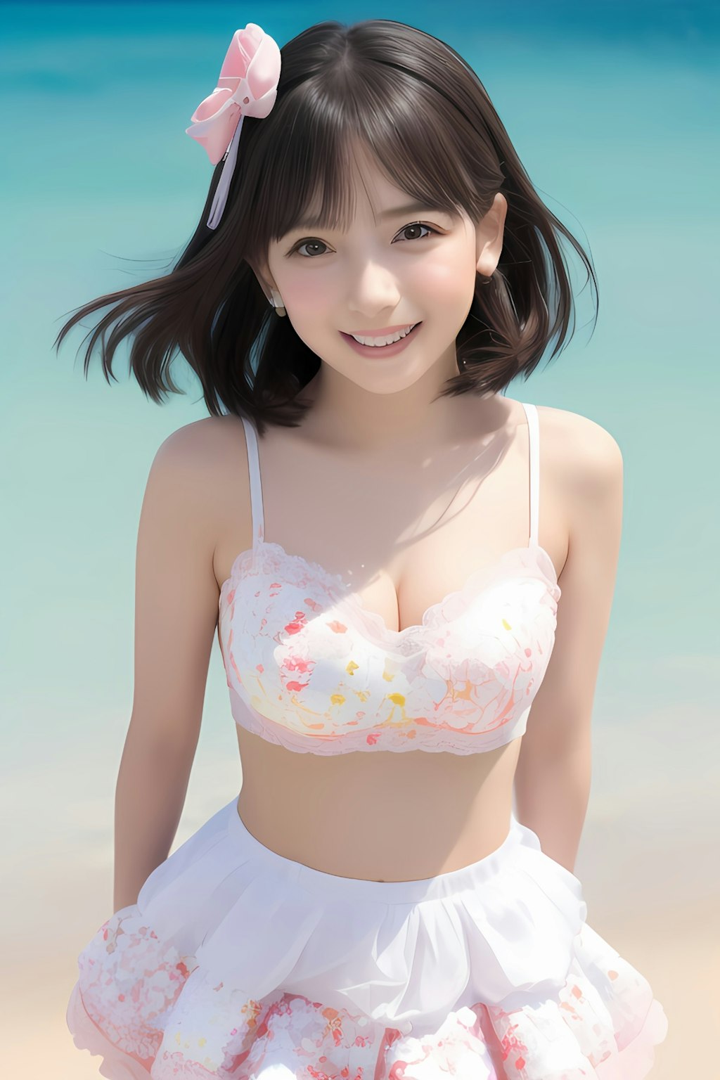 かわいいドレスを着たかわいい女性を見てみたーい