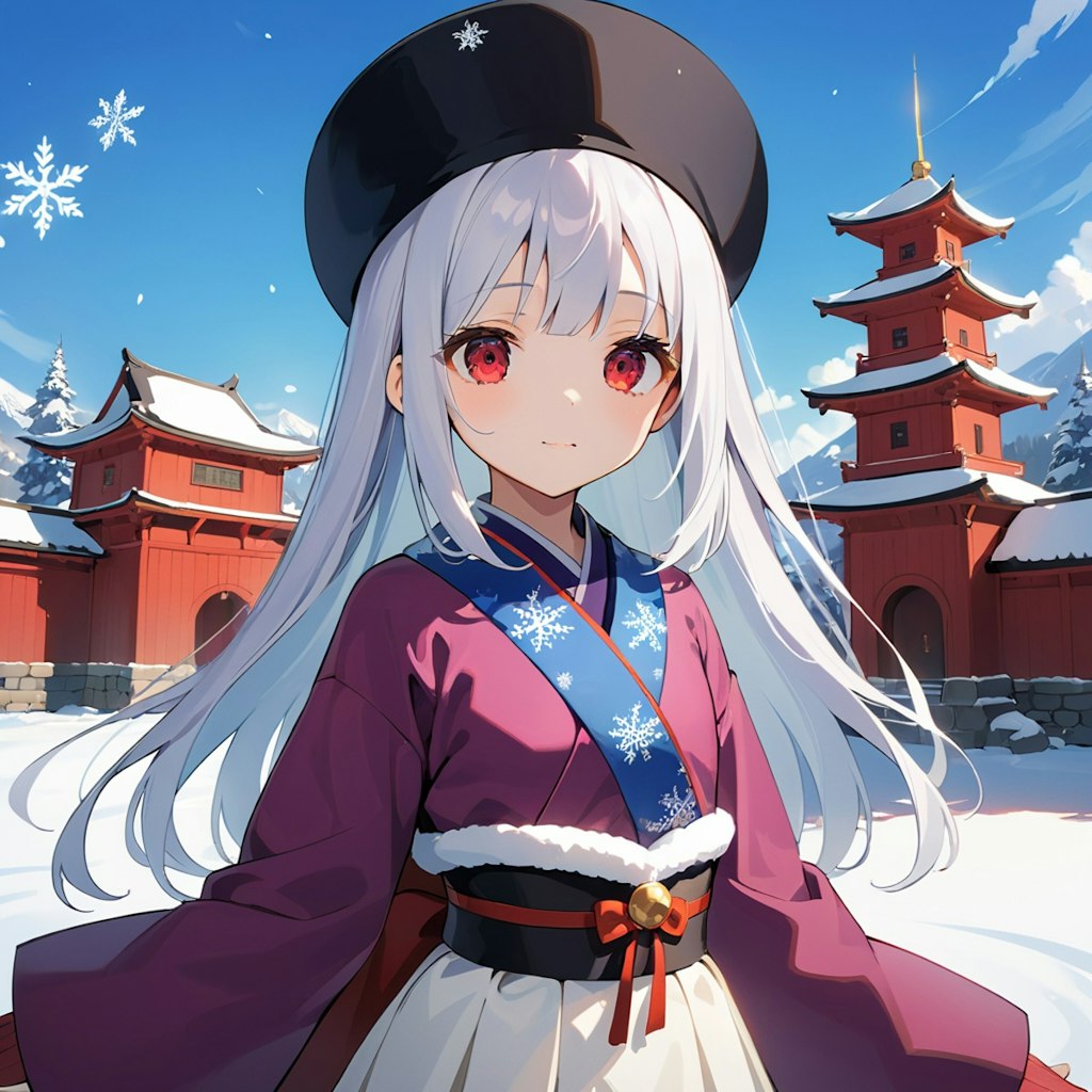 雪の少女７