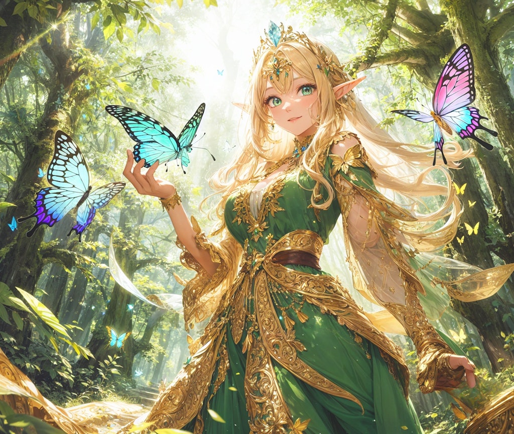 深き森のエルフの姫