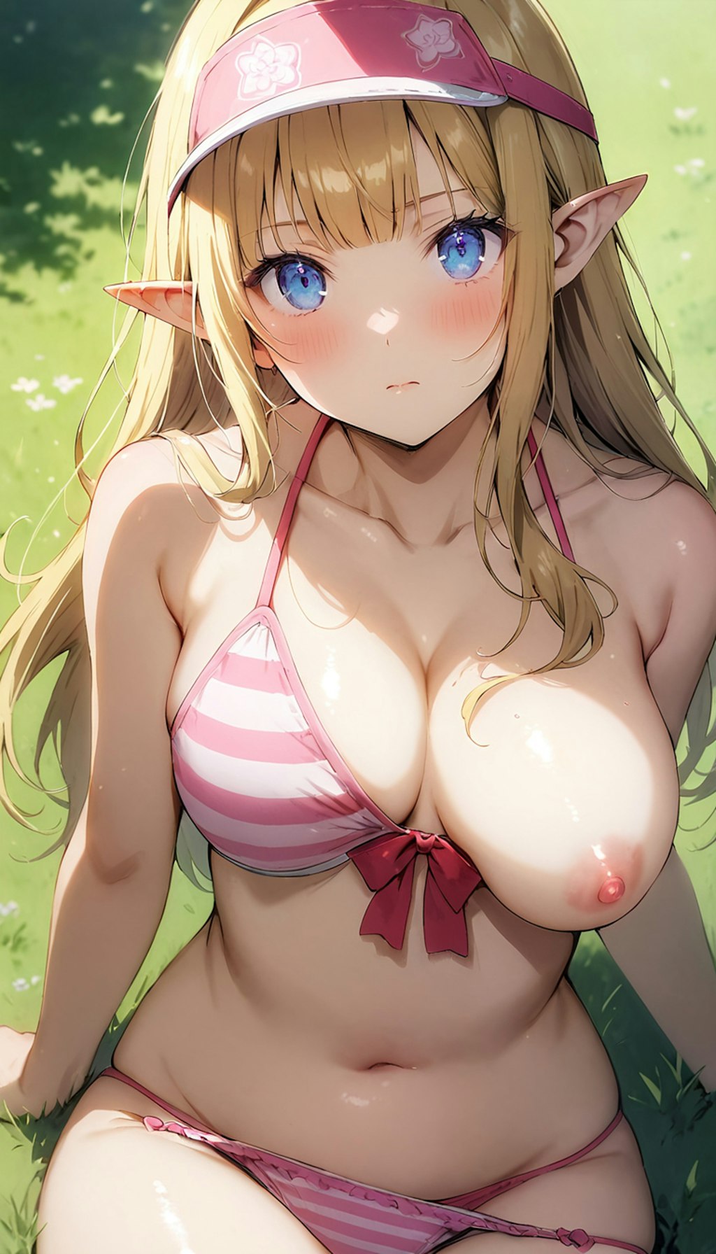 ポロリ👙