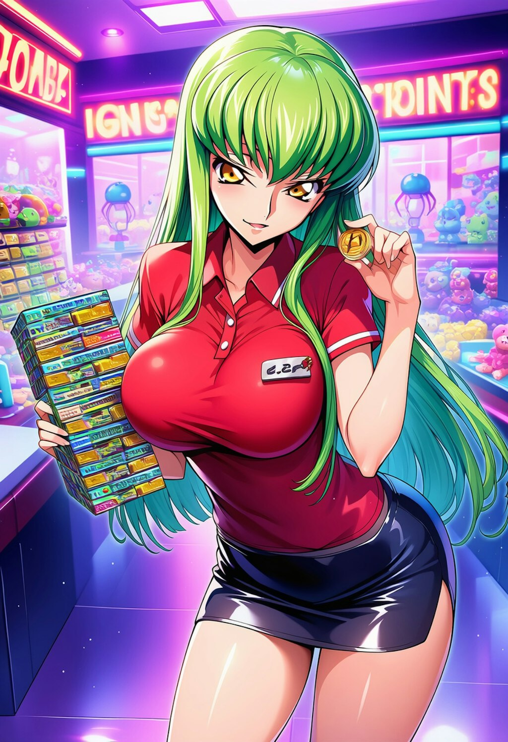 ゲームセンタースタッフ