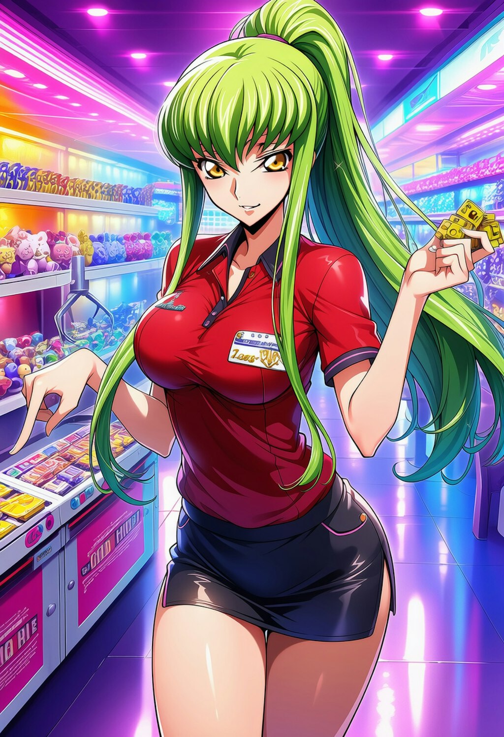 ゲームセンタースタッフ