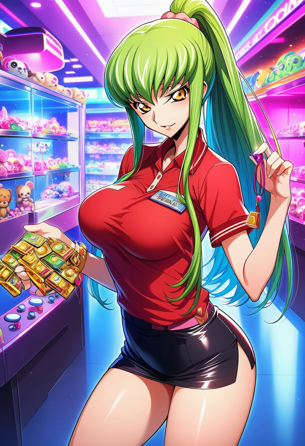 ゲームセンタースタッフ