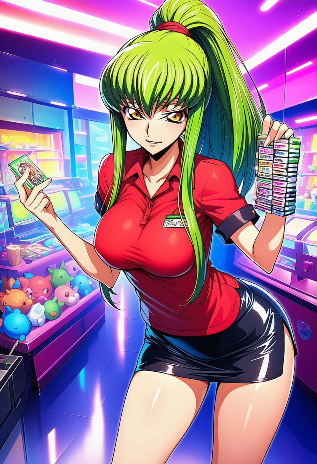 ゲームセンタースタッフ