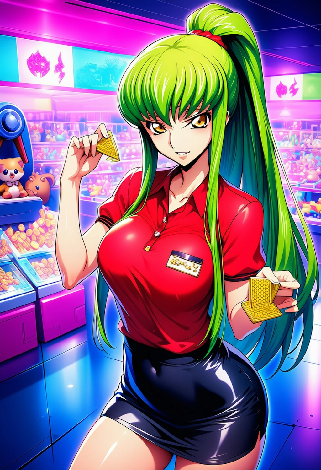 ゲームセンタースタッフ