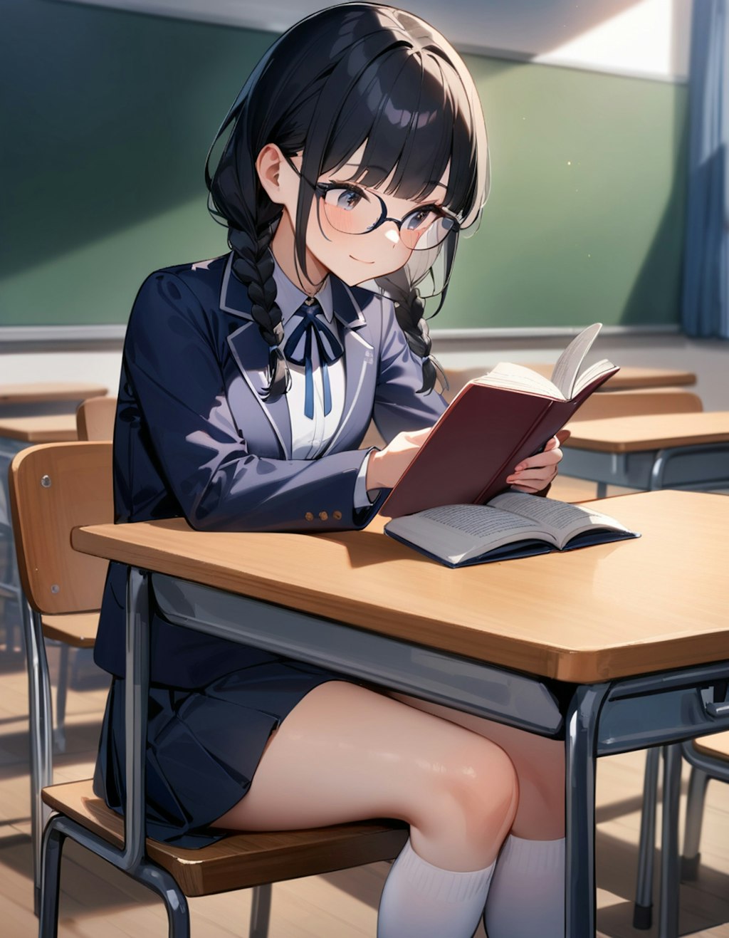 読書好きの女の子