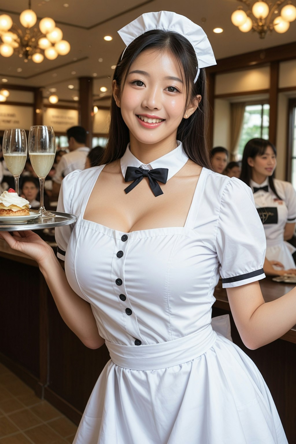 ウェイトレス少女20250522