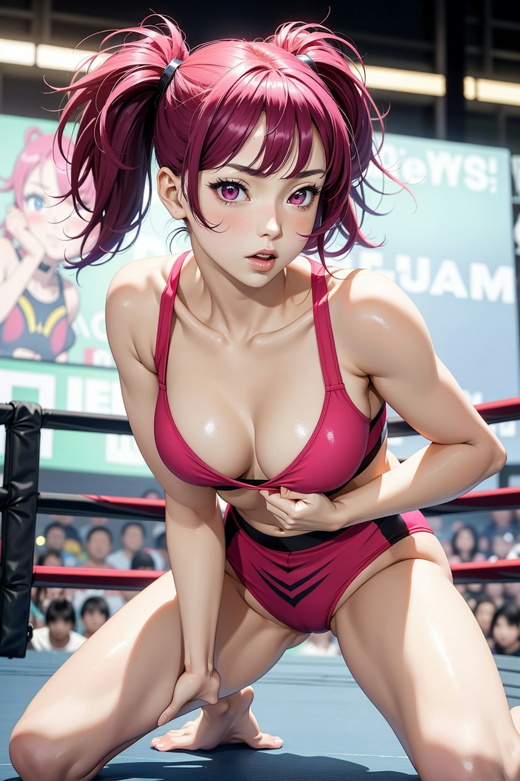 ★(12作品)女子プロレス(セクシー・後編物語付き)/women's pro wrestling(sexy・tail)