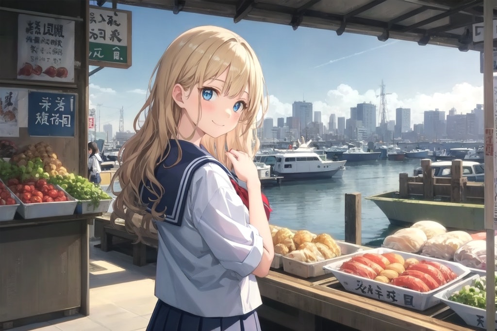築地場外ちちぷいデート