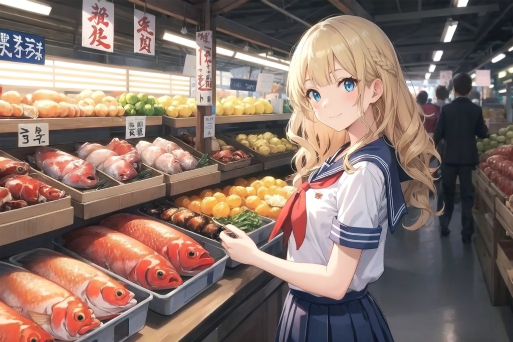 築地場外ちちぷいデート