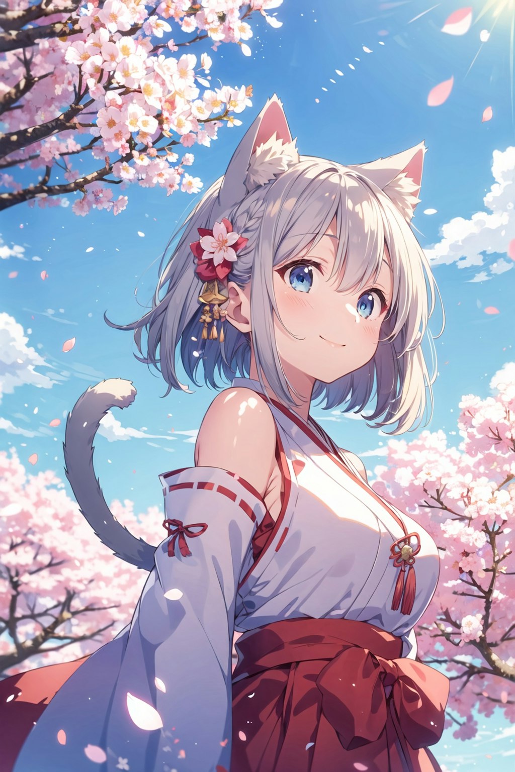 はじめての桜