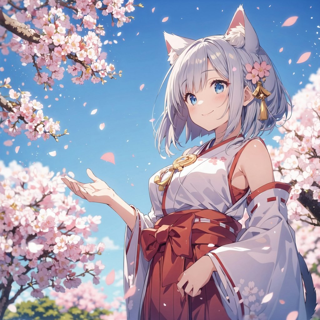 はじめての桜