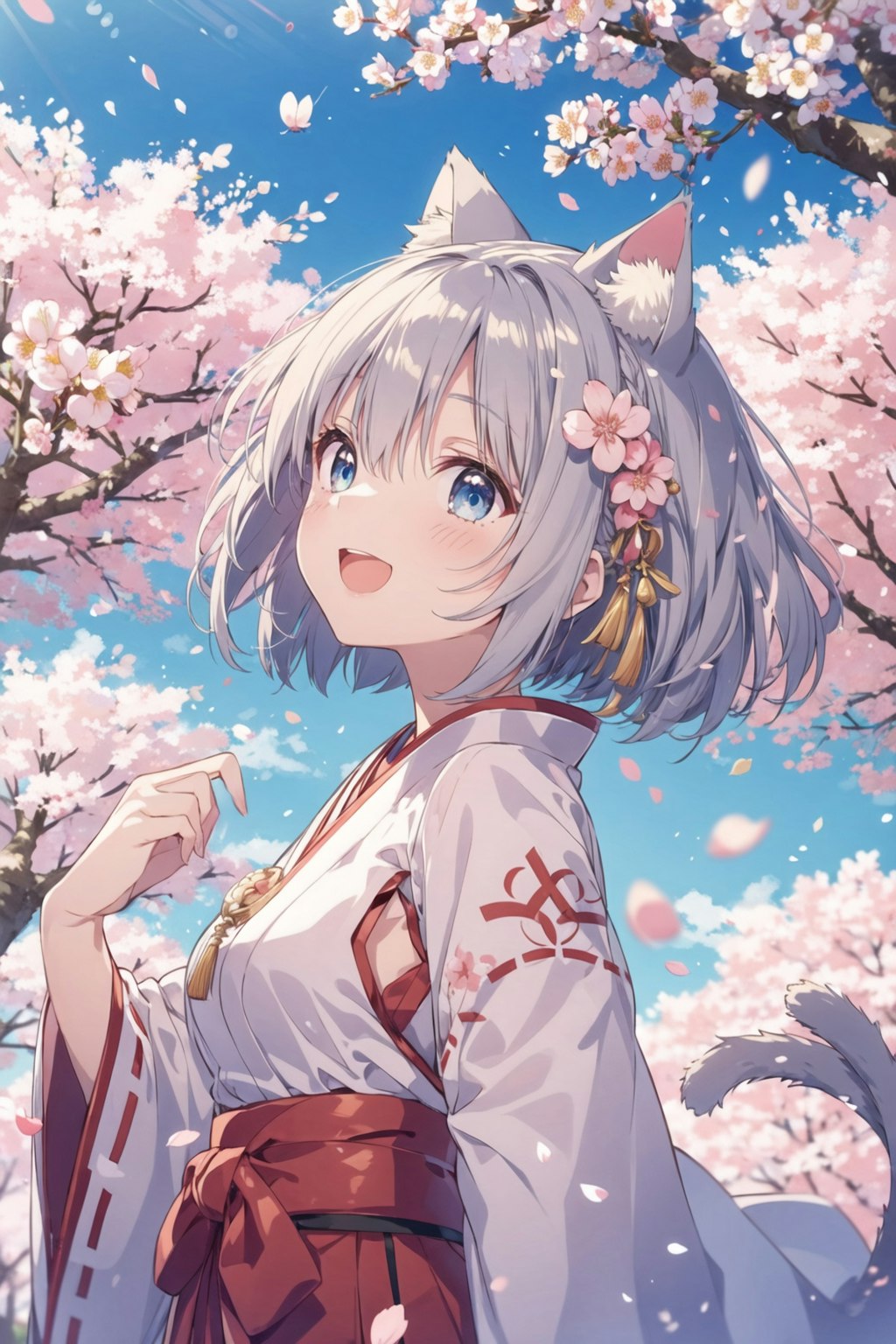 はじめての桜