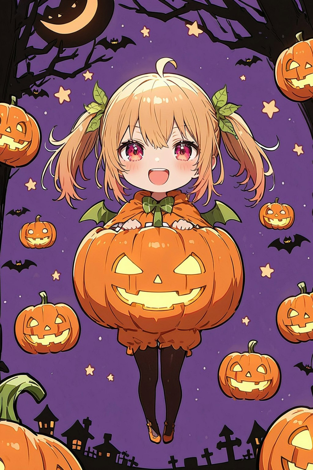 ハロウィンの妖精ちゃん