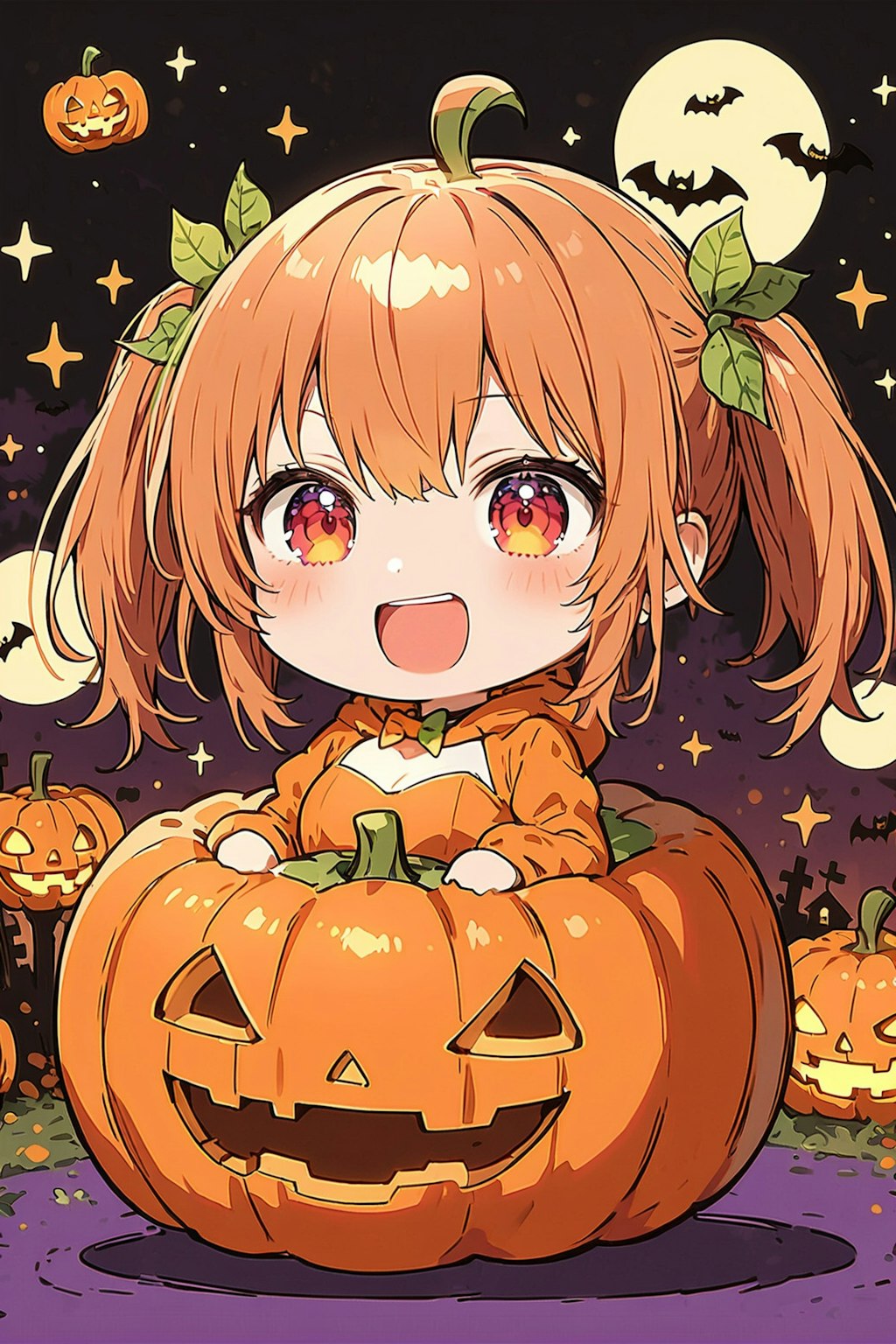 ハロウィンの妖精ちゃん