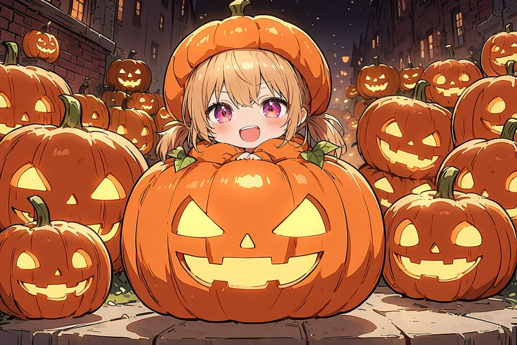 ハロウィンの妖精ちゃん