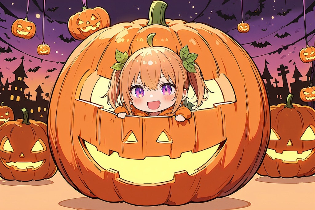 ハロウィンの妖精ちゃん