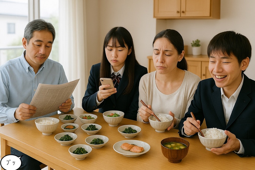 朝の食卓