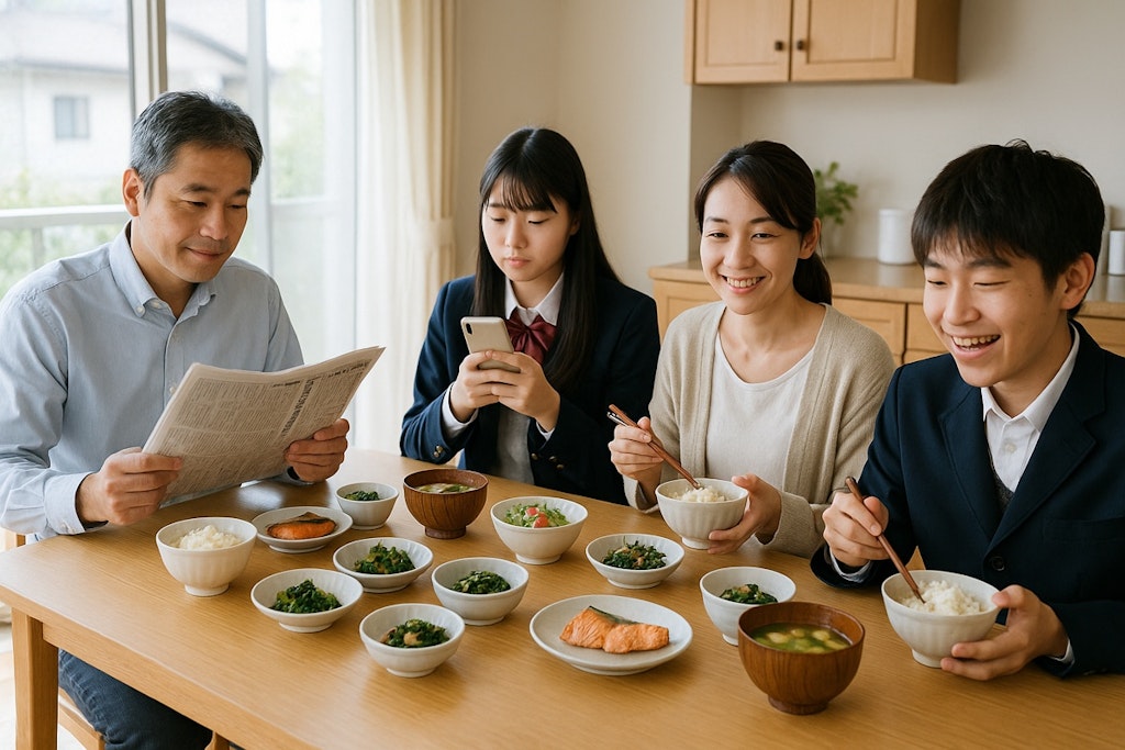 朝の食卓