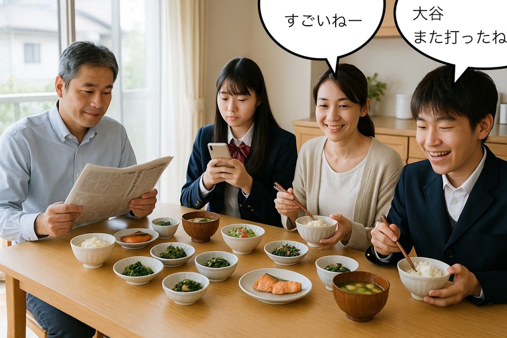 朝の食卓