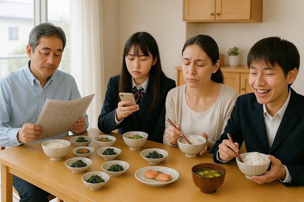 朝の食卓