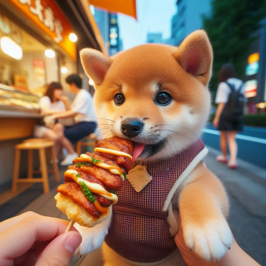 🐶食べ歩きシリーズ