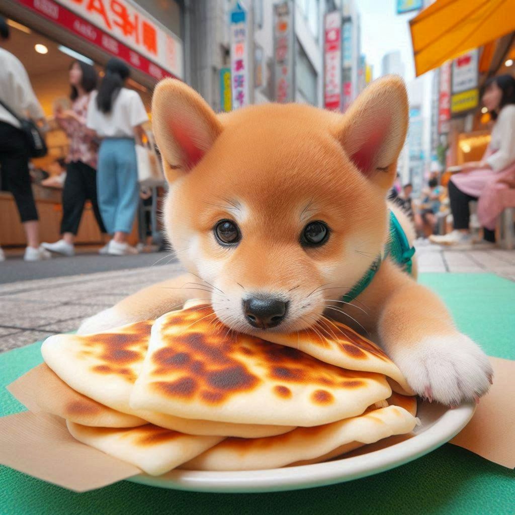 🐶食べ歩きシリーズ