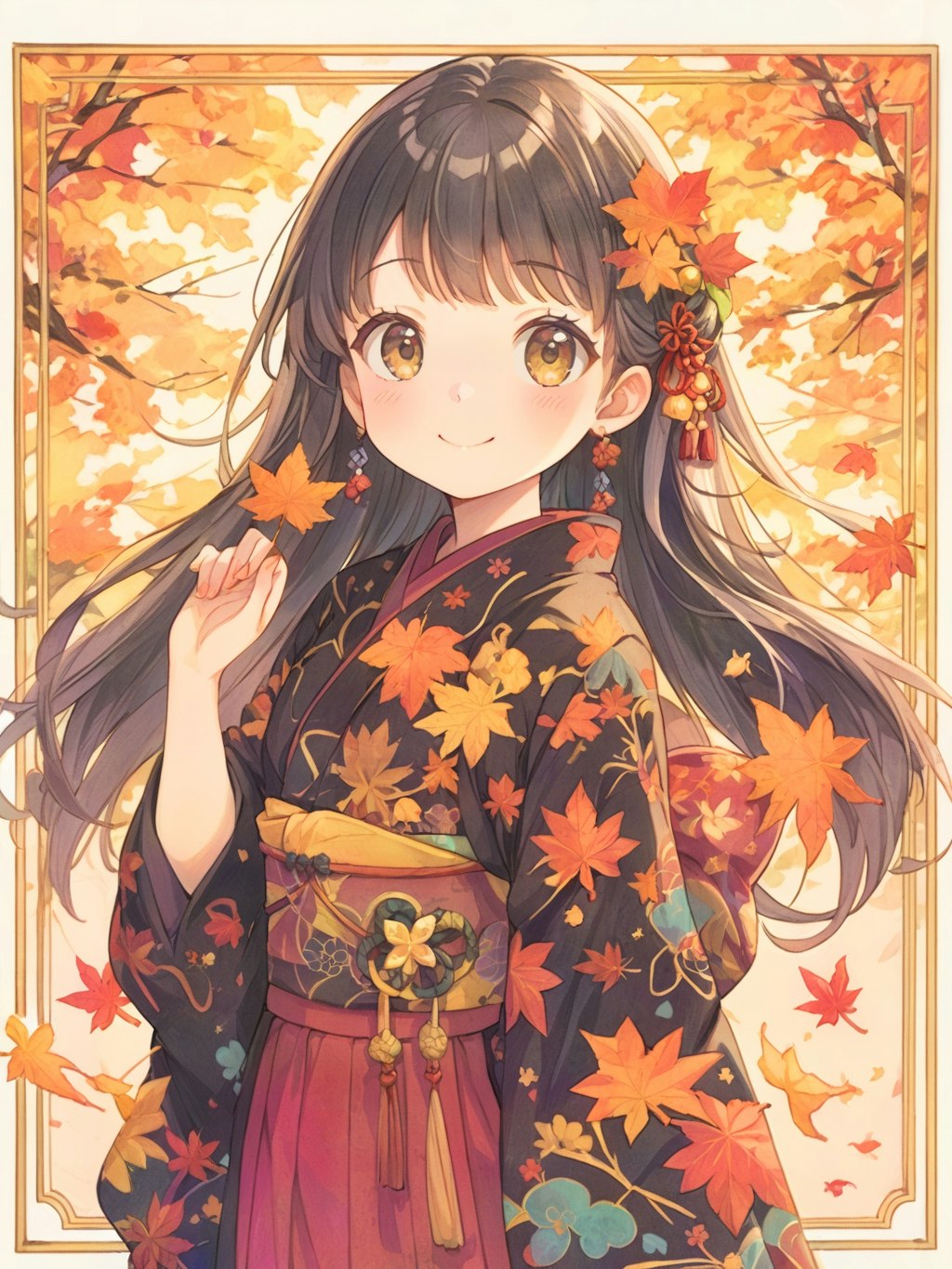 彩ふ紅葉の衣