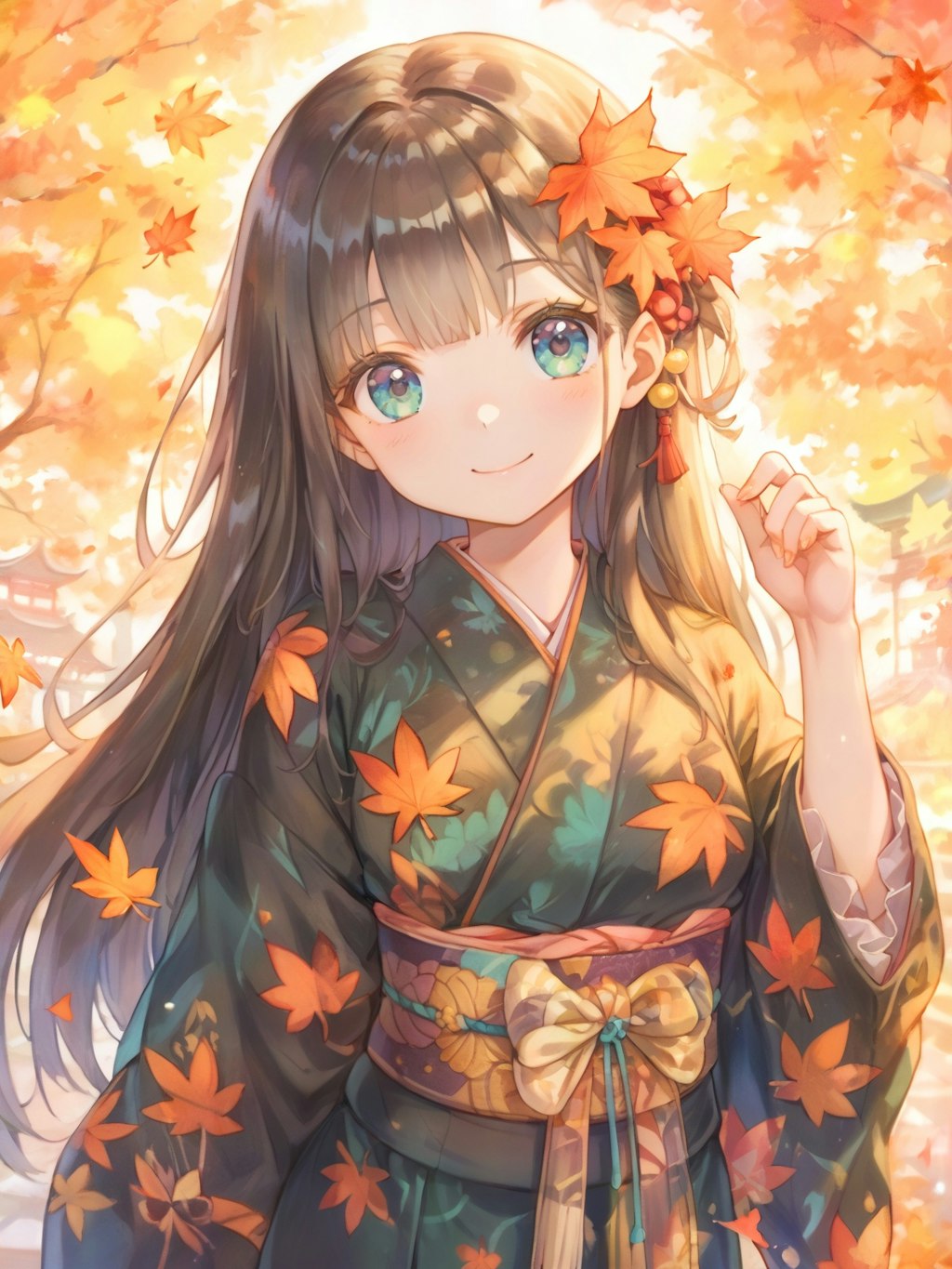 彩ふ紅葉の衣