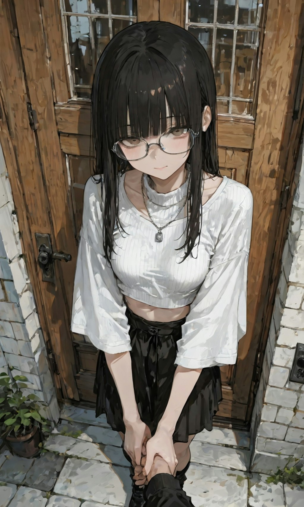 誘い込む子