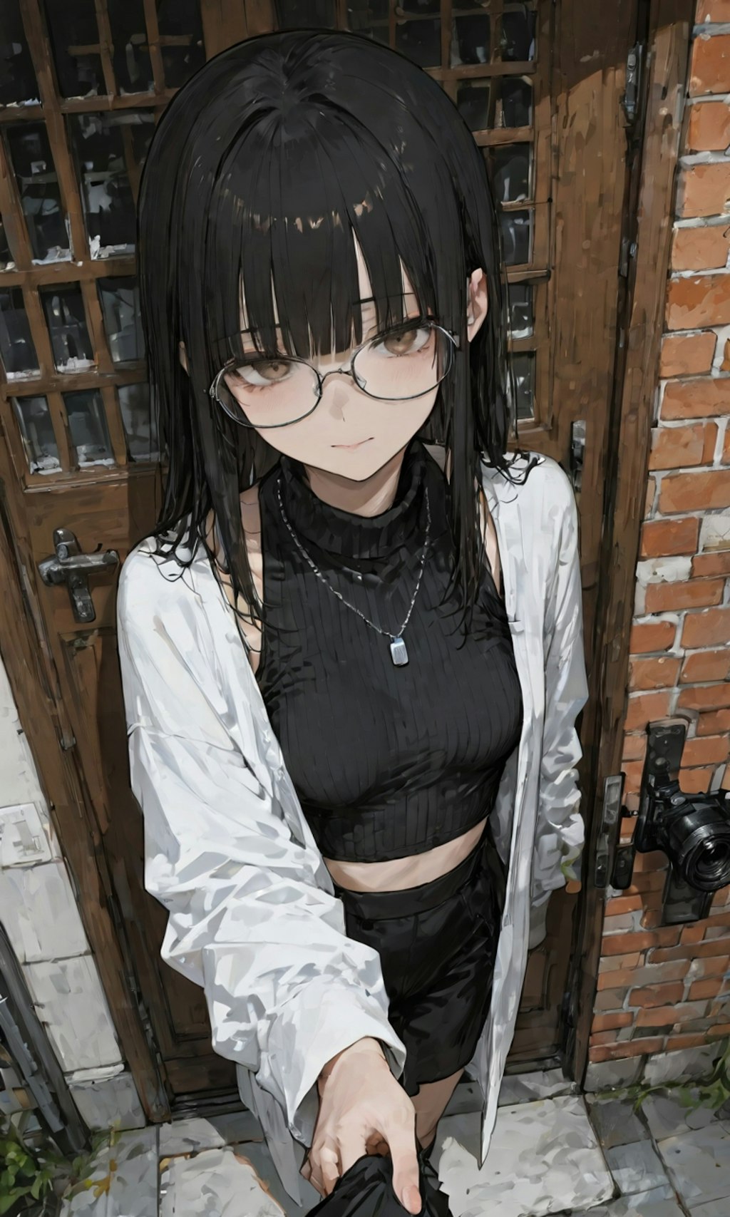 誘い込む子