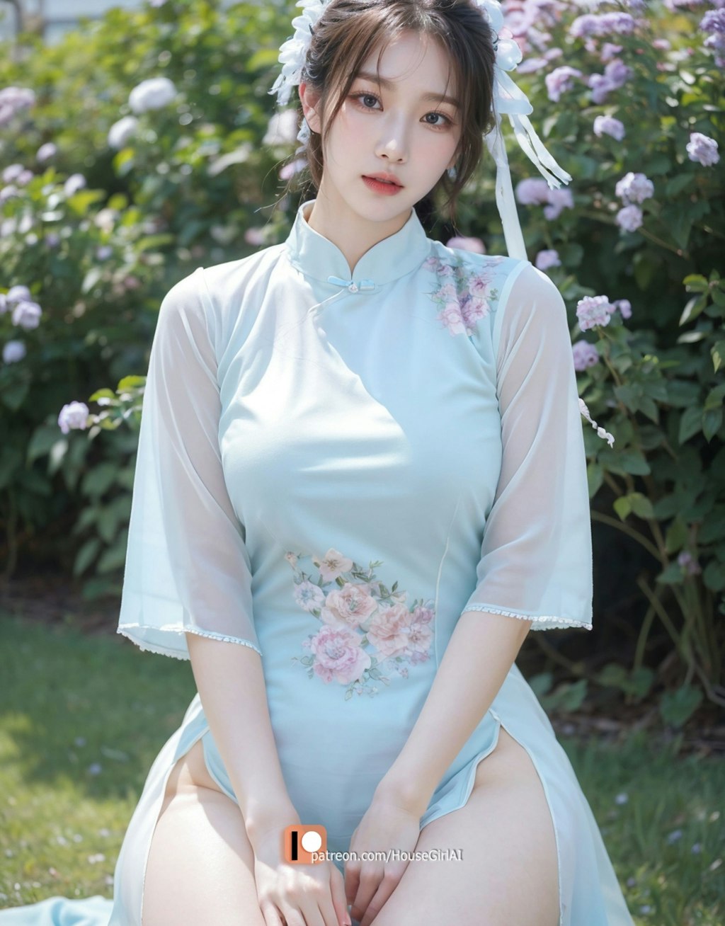 AI Girl Vol 547 | Chinese transparent clothes