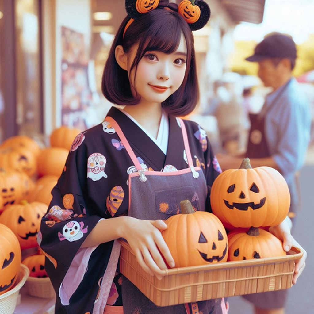 ハロウィンかぼちゃはいかが？