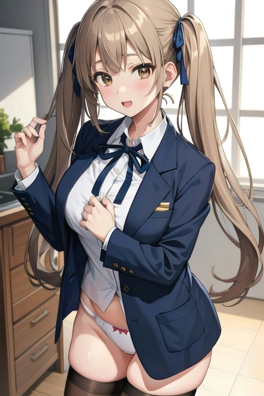 School twintails girl