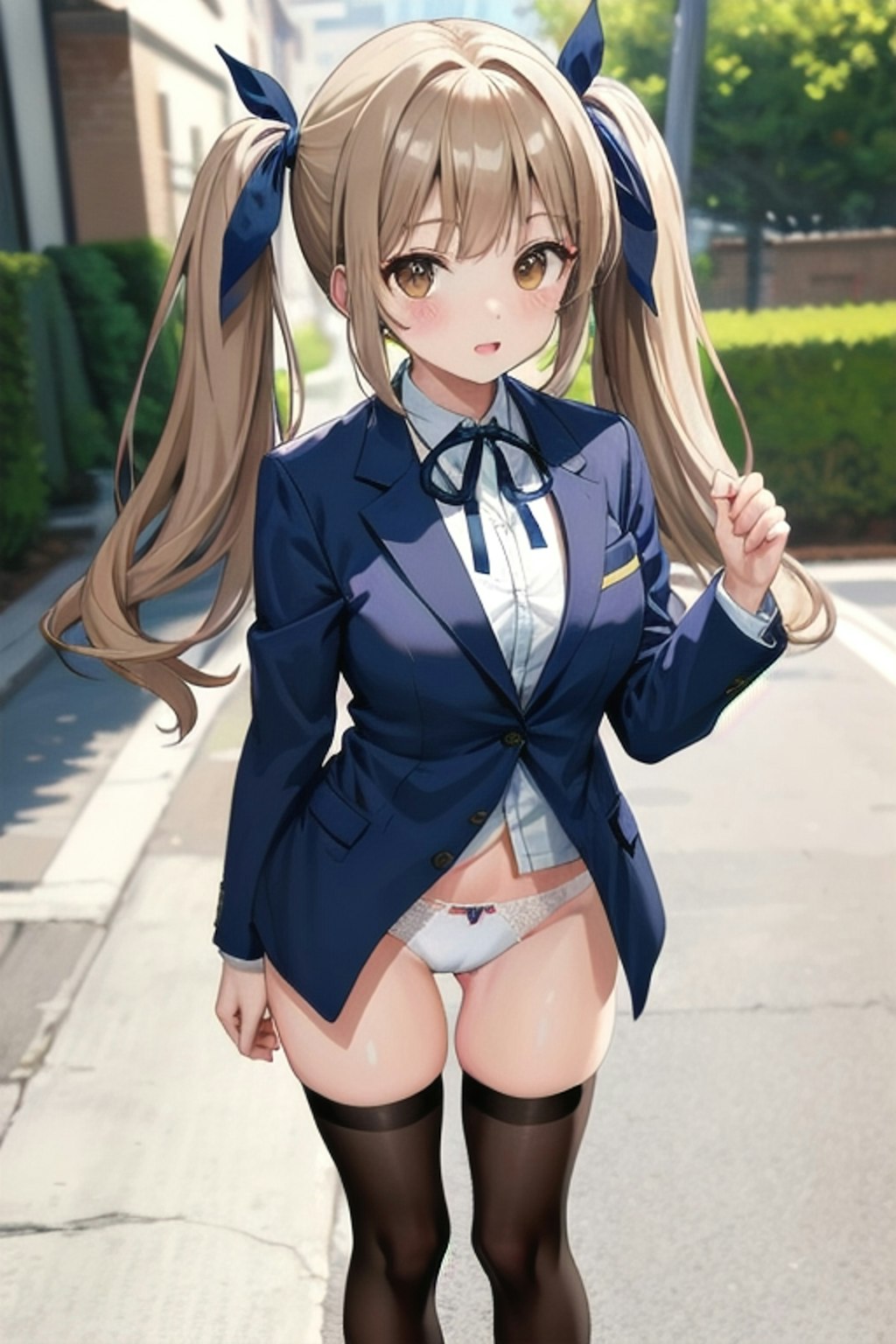 School twintails girl